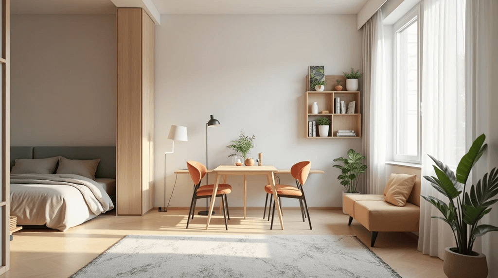 Ефективні способи зонування студії: візуальні та функціональні