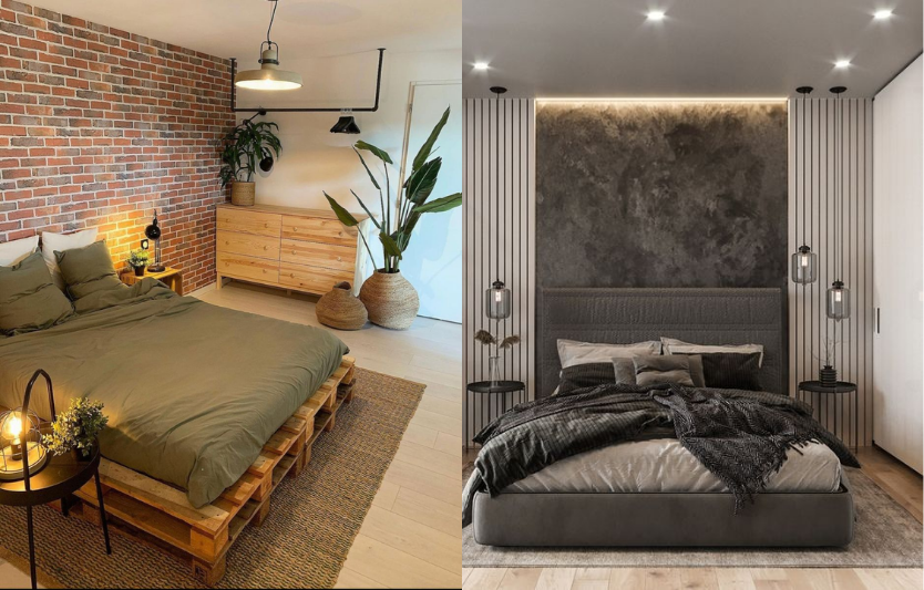 Спальня в стилі лофт: поєднання брутальності та затишку в міській оселі