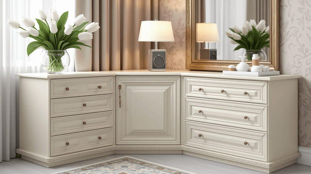 Кутовий комод як рішення для інтер’єру