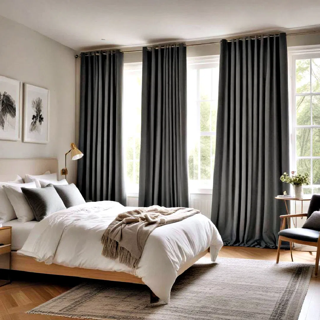 Сучасні штори в спальню: актуальні рішення
